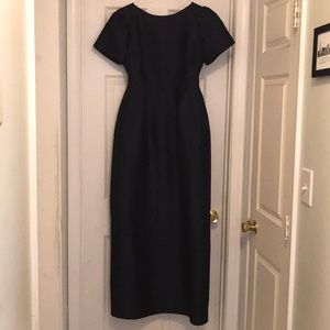 Navy J Crew formal dress